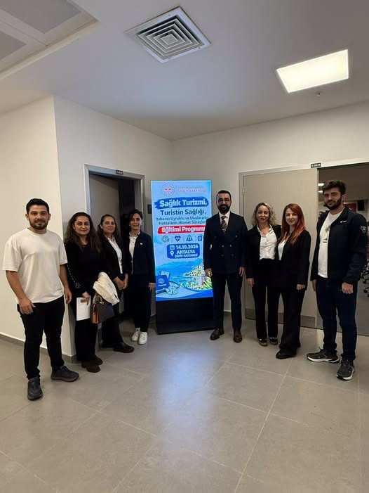 Kemer Devlet Hastanesi Personeline Sağlık Turizmi Eğitimi!